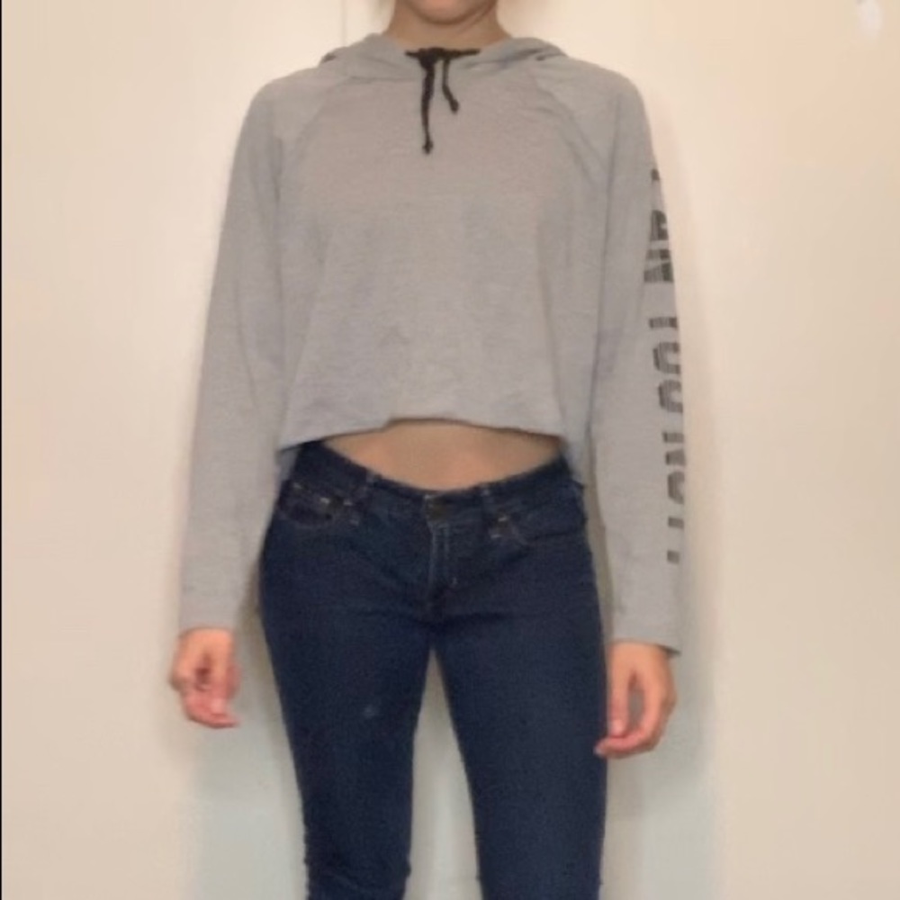 Crop top hoodie